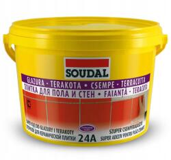 Soudal szuper erős csemperagasztó Soudal 24A 1kg mázhoz és terrakottához (107753)