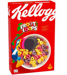 Kellogg's Kellogg's Froot Loops Gyümölcsös Reggelizőpehely Vitaminokkal (5053827110679)