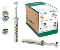 Stalco Perfect 8x45mm 100db PZ2 beütődübel szeggel (KSM08045100)