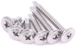 Import 4.2x13mm önfúró lemezcsavar lapos, nagyfejű Opel csavarPH2 (OPLNF4213)