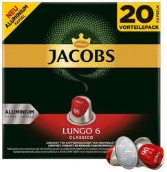 Jacobs Lungo 6 Classico - Jacobs - 20 capsule compatibil cu Nespresso®