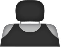 Kegel Fejtámlahuzat fekete 2db - KEGEL