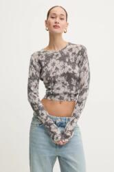 Moschino Jeans gyapjú pulóver könnyű, női, szürke, A0918 8704 - szürke M