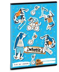 Ars Una Füzet ARS UNA A5 32 lapos vonalas 14-32 I. osztályos Wheelz (53582621)