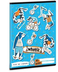 Ars Una Füzet ARS UNA A5 32 lapos vonalas 12-32 III. osztályos Wheelz (53602626)