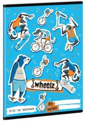 Ars Una Füzet ARS UNA A5 32 lapos kockás 27-32 Wheelz (53632623)