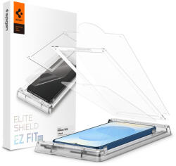 Spigen EliteShield EZ Fit HD Samsung Galaxy S25 tempered kijelzővédő fólia felhelyező kerettel (1db) (AFL09091)