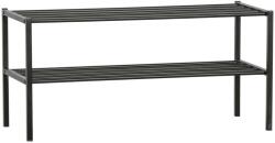 WOOOD Fekete fém cipőtartó Mahon 85x36 (373351-Z)