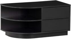 WOOOD Frederica feketefenyő TV állvány 78 x 40 cm, bal (373513-Z)