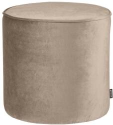 WOOOD Norma bézs színű, 46 cm-es bársony puff (350409-KG)