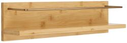 Nordic Living Borostyán bambusz falipolc 12 x 45 cm (4292246)