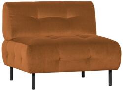 WOOOD Doyle Cinnamon Barna Bársony Fotel (373452-C)