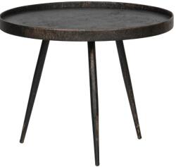 WOOOD Fekete fém dohányzóasztal Buster L, patinás 58 cm (800947-G)