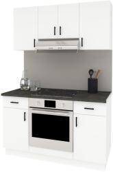 haaus Set Bucatarie Karo V5, Alb, Blat Thermo 28 mm, L 140 cm (918491)
