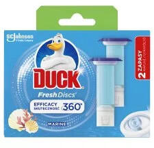 DUCK wc öblítő korong UTÁNTÖLTŐ, Marine 2X36ml/cs (5000204338959)