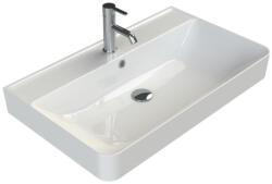 CeraStyle HERA - PULTRA ültethető - Top Counter - porcelán mosdó - MATT FEHÉR - 80 x 48 cm (VB017M42U04) - globalvivamarket