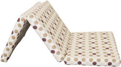 Mama Kiddies Mama Kiddies® Sofie Dreams habszivacs matrac 120×60×5 cm - barna pöttyös