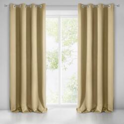 EUROFIRANY Parisa bézs sötétítő függöny 135x250 cm