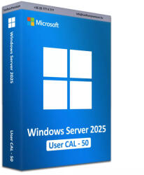 Microsoft Windows Server 2025 Remote Desktop Services 50 USER (SRS50)
