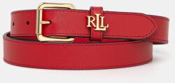 Lauren Ralph Lauren bőr öv piros, női, 412968763 - piros XS