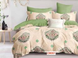 East Comfort Lenjerii de pat dublu din finet cu 6 piese Cod CM351 Lenjerie de pat