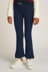 Tommy Hilfiger gyerek legging sötétkék, sima, KG0KG08301 - sötétkék 152