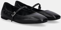 Answear Lab bőr balerina cipő fekete - fekete Női 36 - answear - 23 990 Ft