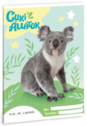 Ars Una Füzet vonalas ARS UNA A/5 32 lapos 12-32 3. osztályos Cuki-Koala (53604286) - papir-bolt