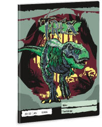 Ars Una Füzet sima ARS UNA A/5 32 lapos 20-32 T-Rex (53613462) - papir-bolt