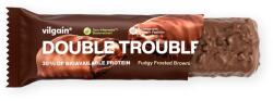 Vilgain Double Trouble Protein Bar -⁠ baton cu două straturi, glazurat cu ciocolată, conține 29% proteine de calitate, fără conservanți și coloranți - vilgain - 143,88 RON