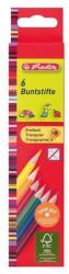 Herlitz Színes ceruza készlet Trio lakkozott 6 db Herlitz (10412013)