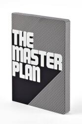 Nuuna - Jegyzetfüzet THE MASTER PLAN - fekete Univerzális méret