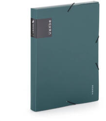 KARTON P+P Műanyag füzetbox A/4, VERDE, mélyzöld (KPP-2-858)