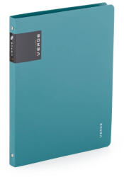 KARTON P+P Műanyag gyűrűskönyv A/4, 4 gyűrűs, VERDE, petrol színű (KPP-2-857) - mesescuccok