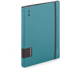 KARTON P+P Gyűrűskönyv A/4, 4 gyűrűs, lefűzhető lapokkal , 90 lap (vonalas, pontozott és üres), VERDE, petrol színű (KPP-2-706) - mesescuccok