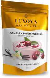 LUXOYA - COMPLEX FIBER PUDDING - ROSTPUDING FEHÉRJÉVEL 450 g - Vanília-meggy