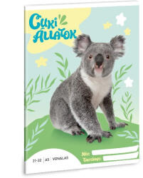 Ars Una Füzet ARS UNA A/5 32 lapos vonalas 21-32 Cuki-Koala (01_04490)