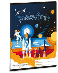 Ars Una Füzet ARS UNA A/5 32 lapos vonalas 14-32 I. osztályos Gravity (01_04233)