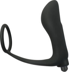 LESO Vibrator Leso Silicone Single Ring Black Vibrator