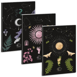 Ars Una Füzet ARS UNA A/4 40 lapos Extra kapcsos vonalas Mystic Constellation 2024 (01_04209)