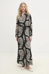 ANSWEAR ruha fekete, maxi, egyenes - fekete S - answear - 12 990 Ft