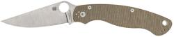 Spyderco MILITARY 2 BROWN CANVAS MICARTA CPM CRUWEAR C36MPCW2 EDC Zsebkés (PR-C20043491X)