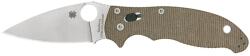 Spyderco MANIX 2 BROWN CANVAS MICARTA CPM CRUWEAR C101MPCW2 EDC Zsebkés (PR-C200109720)