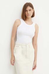 Calvin Klein top női, fehér, K20K207190 - fehér XL