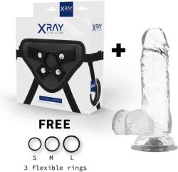 X-Ray Clear Strap-On X-ray Clear Cock 15.5 cm