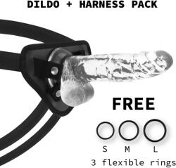 X-Ray Clear Strap-On X-ray Clear Cock 20 cm