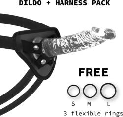 X-Ray Clear Strap-On X-ray Clear Cock 19 cm