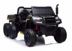 AMR TOYS Masinuta electrica pentru 2 copii, Monster TRUCK black 24V, 6x4, roti EVA (12470)