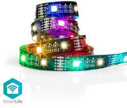 Nedis Bandă LED Nedis BTLS20RGBW SmartLife | RGB / Alb cald | 2, 00 m | IP20 | 2700 | 380 lm | Android / IOS (BTLS20RGBW)