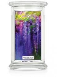 Kringle Candle Kringle Candle® Wisteria nagy üveggyertya 624 g
